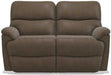 La-Z-Boy Trouper La-Z-Time Mink Reclining Loveseat - Sigrist Furniture (Sturgis,MI)