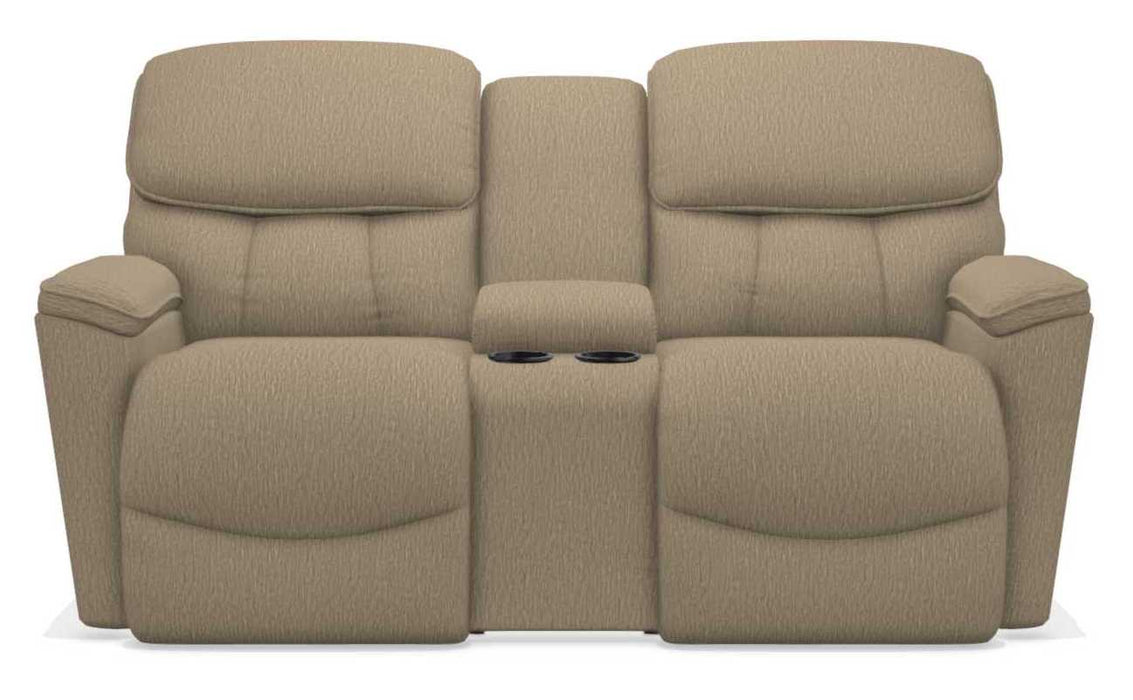 La-Z-Boy Kipling Driftwood Power Reclining Loveseat With Console - Sigrist Furniture (Sturgis,MI)