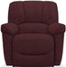 La-Z-Boy Hayes Burgundy Power-Recline-XR Reclina-Rocker Recliner - Sigrist Furniture (Sturgis,MI)