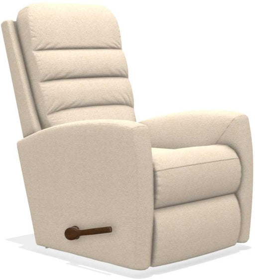 La-Z-Boy Forum White PowerReclineXR Reclina-Rocker Recliner - Sigrist Furniture (Sturgis,MI)