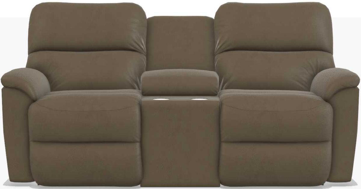 La-Z-Boy Brooks Marble Reclining Loveseat With Console - Sigrist Furniture (Sturgis,MI)