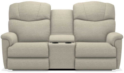 La-Z-Boy Lancer Power La-Z Time Sand Full Reclining Loveseat with Console - Sigrist Furniture (Sturgis,MI)