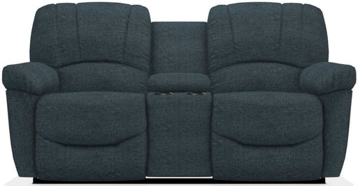 La-Z-Boy Hayes Navy Power La-Z-Time Full Reclining Console Loveseat - Sigrist Furniture (Sturgis,MI)