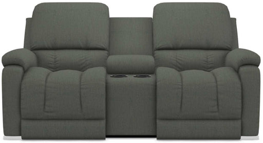 La-Z-Boy Greyson Kohl Power Recline La-Z-Time Full Reclining Console Loveseat - Sigrist Furniture (Sturgis,MI)