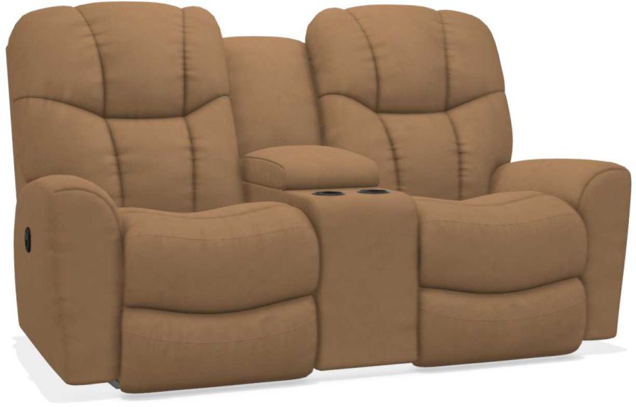 La-Z-Boy Rori Fawn Power Reclining Loveseat w/ Headrest & Console - Sigrist Furniture (Sturgis,MI)