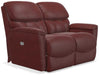 La-Z-Boy Kipling Wine La-Z-Time Power-Recline� Full Reclining Loveseat with Power Headrest - Sigrist Furniture (Sturgis,MI)