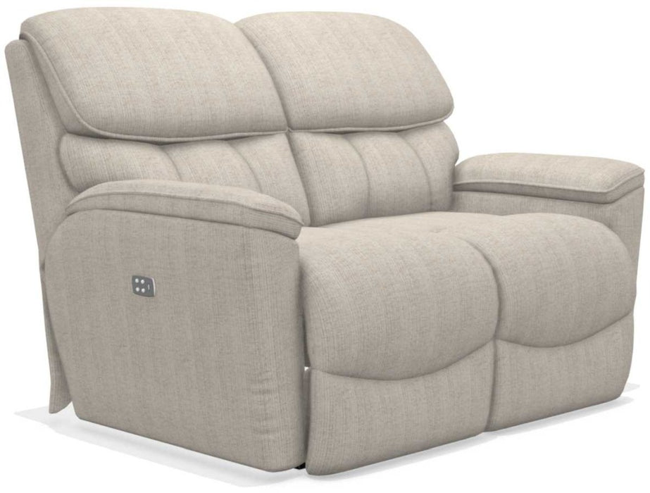 La-Z-Boy Kipling Buff La-Z-Time Power-Recline� Full Reclining Loveseat with Power Headrest - Sigrist Furniture (Sturgis,MI)