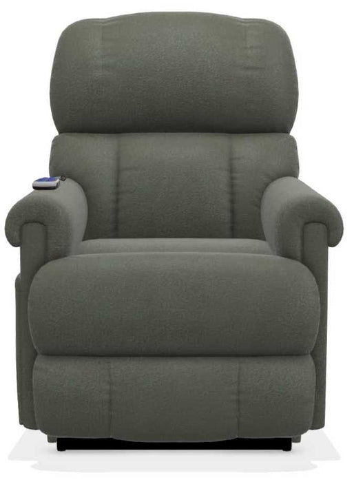 La-Z-Boy Pinnacle Platinum Charcoal Power Lift Recliner with Massage and Heat