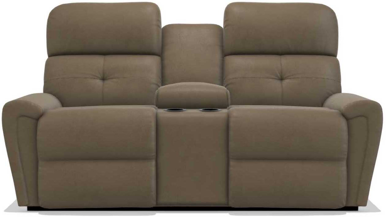 La-Z-Boy Douglas Marble Power Reclining Loveseat with Headrest and Console