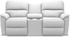 La-Z-Boy Brooks Muslin Power Reclining Loveseat with Headrest and Console - Sigrist Furniture (Sturgis,MI)