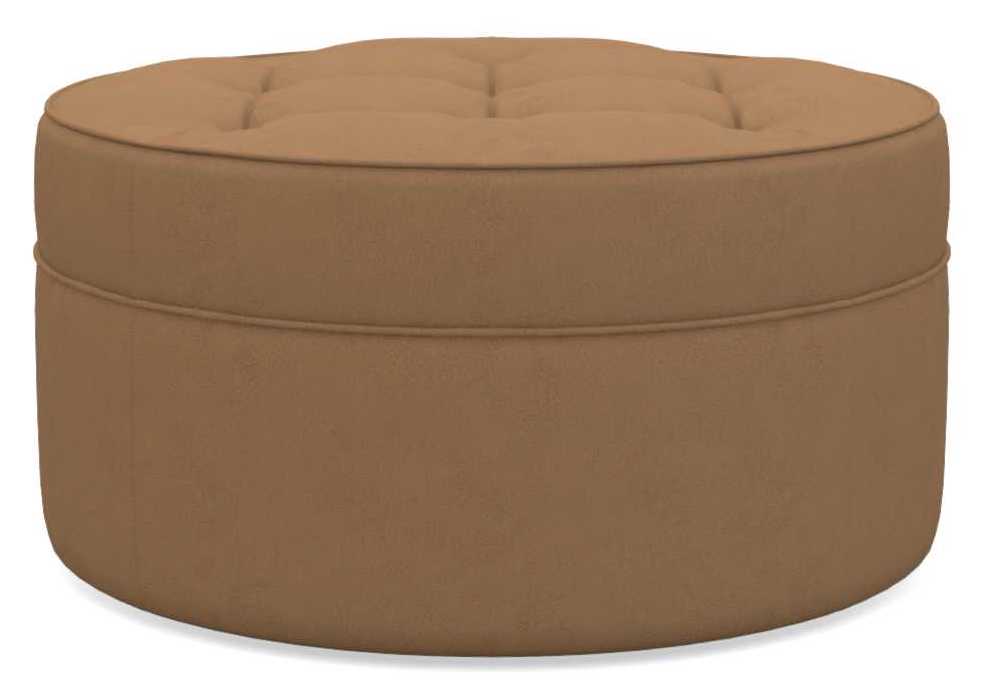 La-Z-Boy Roundabout Fawn Ottoman