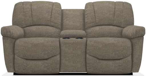 La-Z-Boy Hayes Marsh Power La-Z-Time Full Reclining Console Loveseat - Sigrist Furniture (Sturgis,MI)