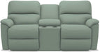 La-Z-Boy Brooks Teal Power Reclining Loveseat With Headrest & Console - Sigrist Furniture (Sturgis,MI)