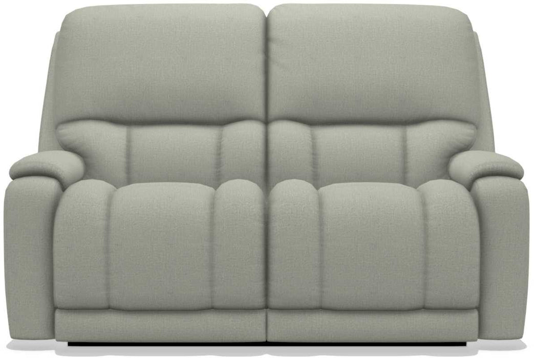 La-Z-Boy Greyson Tranquil Reclining Loveseat with Headrest - Sigrist Furniture (Sturgis,MI)