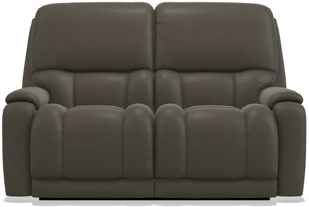 La-Z-Boy Greyson Tar Reclining Loveseat with Headrest - Sigrist Furniture (Sturgis,MI)