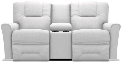 La-Z-Boy Easton Muslin Power Reclining Loveseat with Headrest And Console - Sigrist Furniture (Sturgis,MI)