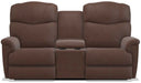 La-Z-Boy Lancer Power La-Z Time Sable Full Reclining Loveseat with Console - Sigrist Furniture (Sturgis,MI)