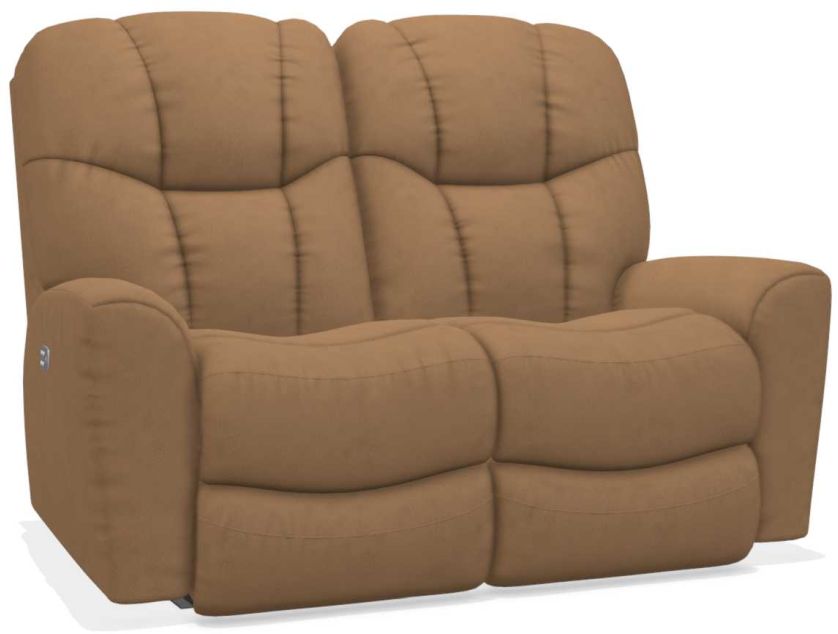 La-Z-Boy Rori Fawn Power Reclining Loveseat w/ Headrest - Sigrist Furniture (Sturgis,MI)