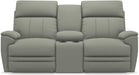 La-Z-Boy Talladega Platinum La-Z-Time Full Reclining Loveseat With Console - Sigrist Furniture (Sturgis,MI)