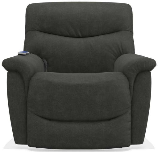 La-Z-Boy James Ink Silver Luxury-Lift Power Recliner - Sigrist Furniture (Sturgis,MI)