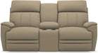 La-Z-Boy Talladega Wicker La-Z-Time Full Reclining Loveseat With Console - Sigrist Furniture (Sturgis,MI)