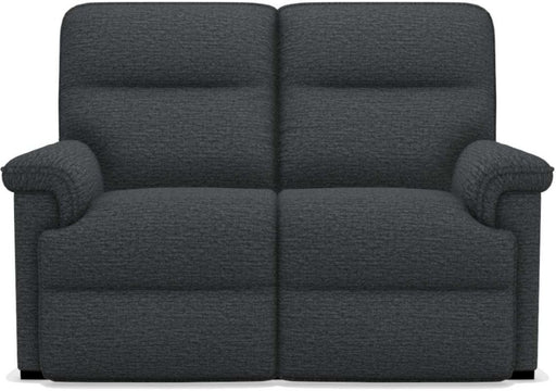 La-Z-Boy Jay La-Z-Time Denim Reclining Loveseat - Sigrist Furniture (Sturgis,MI)