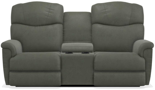 La-Z-Boy Lancer Power La-Z Time Charcoal Full Reclining Loveseat with Console - Sigrist Furniture (Sturgis,MI)