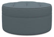 La-Z-Boy Roundabout Denim Ottoman - Sigrist Furniture (Sturgis,MI)