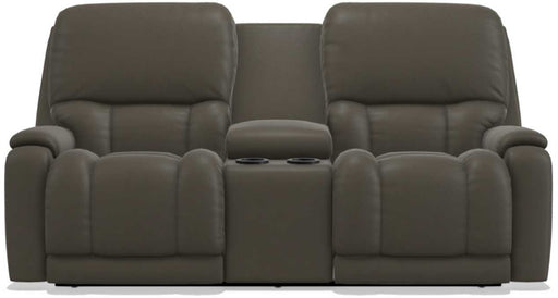 La-Z-Boy Greyson Tar Power Reclining Loveseat with Headrest - Sigrist Furniture (Sturgis,MI)