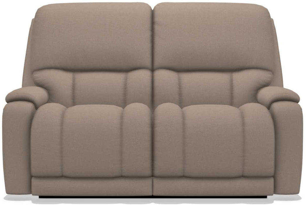 La-Z-Boy Greyson Cashmere Reclining Loveseat with Headrest - Sigrist Furniture (Sturgis,MI)