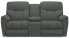 La-Z-Boy Morrison Indigo Power Reclining Loveseat with Console - Sigrist Furniture (Sturgis,MI)