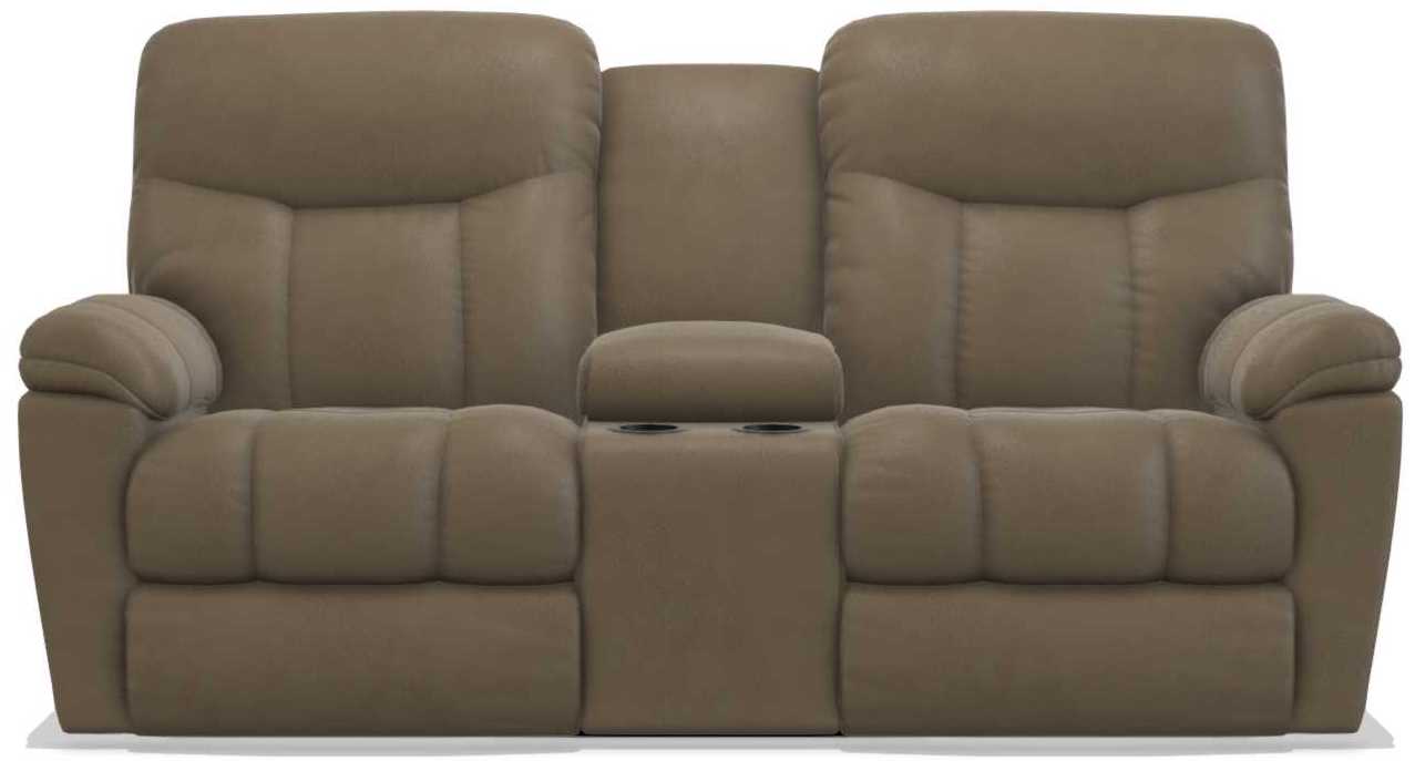 La-Z-Boy Morrison Marble Power Reclining Loveseat with Console - Sigrist Furniture (Sturgis,MI)