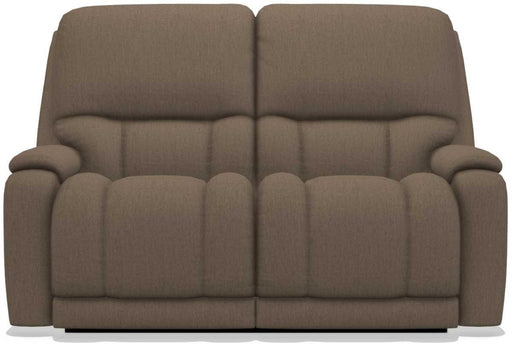 La-Z-Boy Greyson Java Reclining Loveseat with Headrest - Sigrist Furniture (Sturgis,MI)