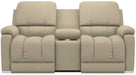 La-Z-Boy Greyson Toast Power Recline La-Z-Time Full Reclining Console Loveseat - Sigrist Furniture (Sturgis,MI)