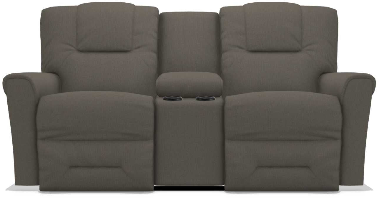 La-Z-Boy Easton Granite Power Reclining Loveseat with Headrest And Console - Sigrist Furniture (Sturgis,MI)