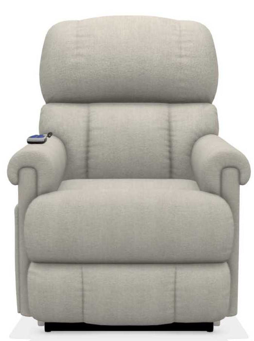 La-Z-Boy Pinnacle Platinum Pearl Power Lift Recliner with Massage and Heat