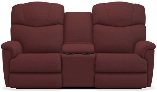 La-Z-Boy Lancer Power La-Z Time Merlot Full Reclining Loveseat with Console - Sigrist Furniture (Sturgis,MI)