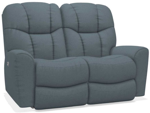 La-Z-Boy Rori Denim Power Reclining Loveseat w/ Headrest & Console - Sigrist Furniture (Sturgis,MI)