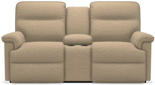 La-Z-Boy Jay PowerRecline La-Z-Time Barley Reclining Loveseat and Console - Sigrist Furniture (Sturgis,MI)