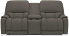 La-Z-Boy Greyson Granite Power Reclining Loveseat with Headrest And Console - Sigrist Furniture (Sturgis,MI)