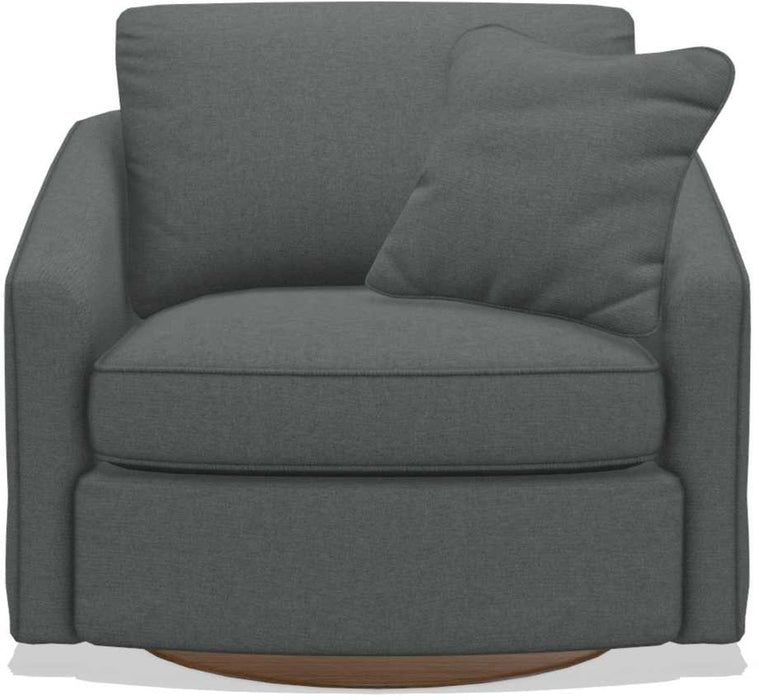 La-Z-Boy Clover Gray Premier Swivel Occasional Chair