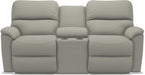 La-Z-Boy Brooks Mushroom Power Reclining Loveseat With Headrest & Console - Sigrist Furniture (Sturgis,MI)