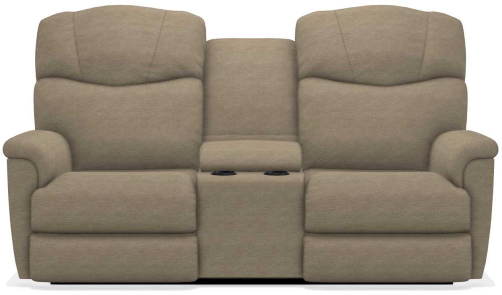 La-Z-Boy Lancer Tobacco Power Reclining Loveseat with Headrest and Console