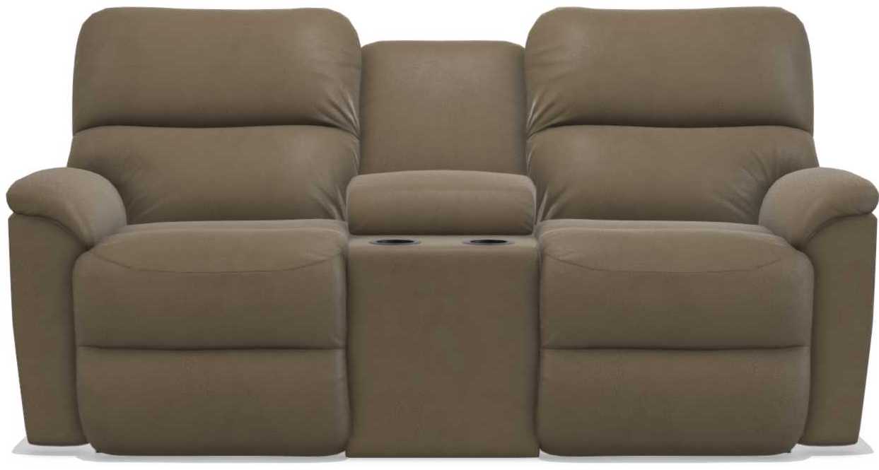 La-Z-Boy Brooks Marble Power Reclining Loveseat with Headrest and Console
