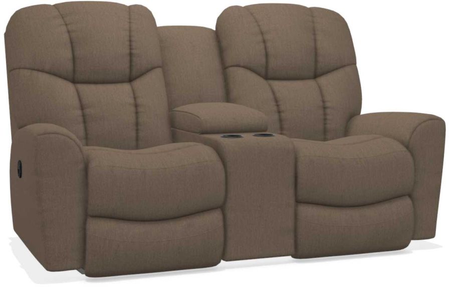 La-Z-Boy Rori Java Reclining Loveseat with Console - Sigrist Furniture (Sturgis,MI)