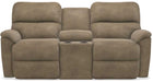 La-Z-Boy Brooks Mushroom Power Reclining Loveseat With Headrest And Console - Sigrist Furniture (Sturgis,MI)