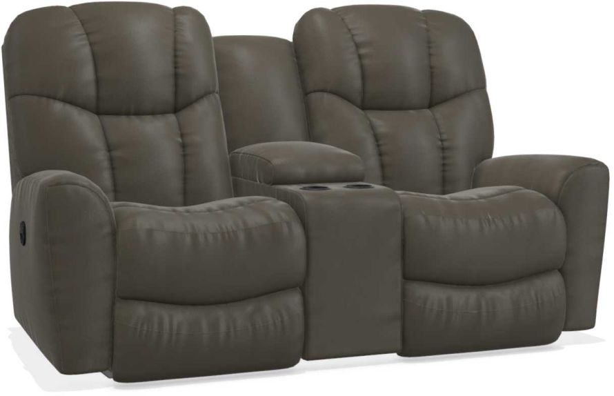 La-Z-Boy Rori Tar Reclining Loveseat with Console - Sigrist Furniture (Sturgis,MI)