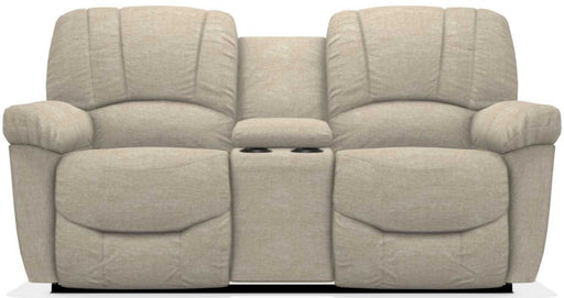 La-Z-Boy Hayes Eggshell Power La-Z-Time Full Reclining Console Loveseat - Sigrist Furniture (Sturgis,MI)