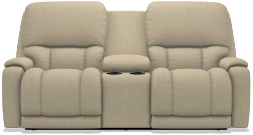 La-Z-Boy Greyson Toast Power Reclining Loveseat with Headrest And Console - Sigrist Furniture (Sturgis,MI)