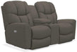 La-Z-Boy Rori Granite Power Reclining Loveseat w/ Headrest & Console - Sigrist Furniture (Sturgis,MI)